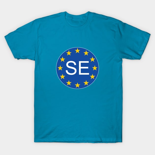 Sweden Sverige T-Shirt by Travellers